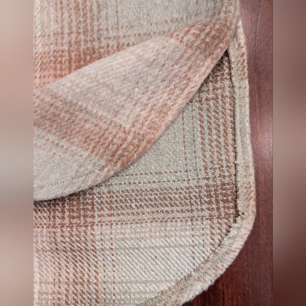 A.peach women's long shacket, size small - Picture 6 of 11